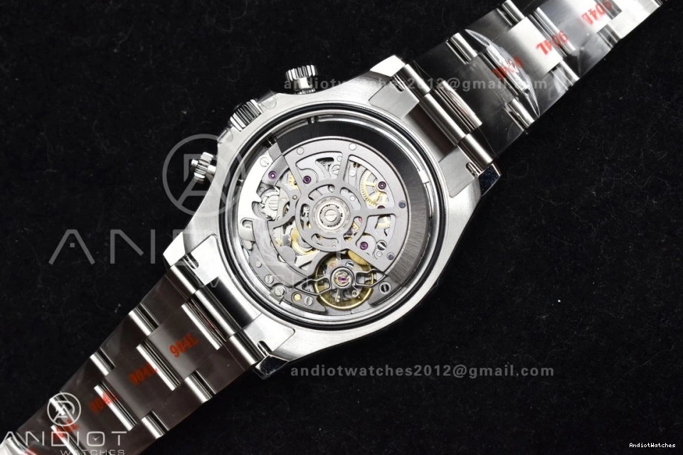 Elegant Steel Rolex Daytona Black SL4801 Factory Movement Dial in 1051 904L SBF VS 1:1 126500 0205